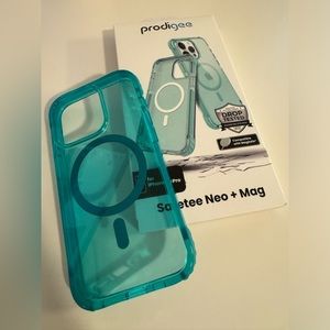 Prodigee Safetee Neo + Mag Teal iPhone 15 Pro Case